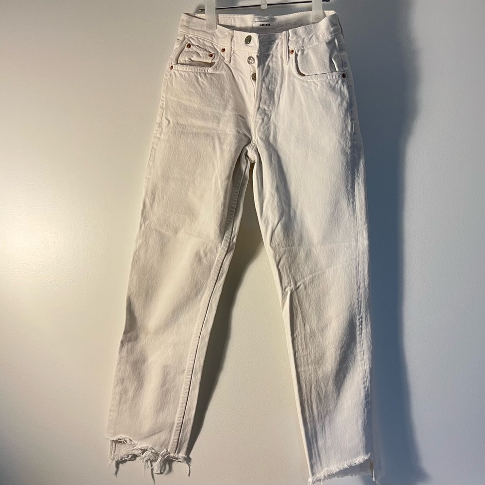 GLRFRND HELENA HIGH-RISE STRAIGHT-LEG JEANS